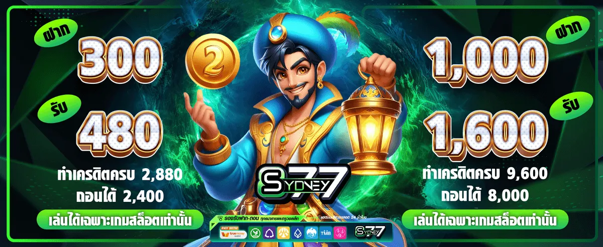sydney877 โปรโมชั่น